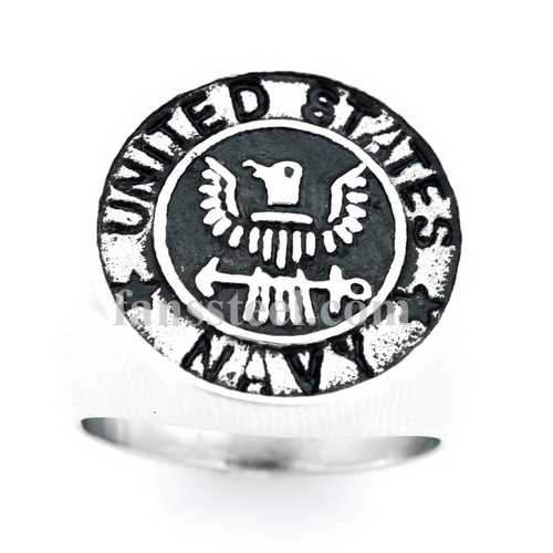 FSR14W00 United States Navy Vetern military Ring - Click Image to Close